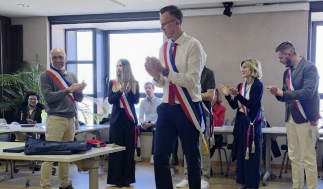 photo élection maire